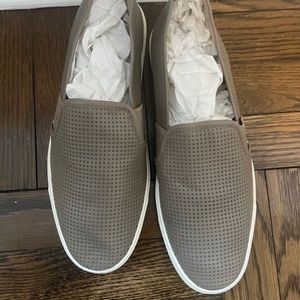 Vince Blair 5 Slip On Sneakers - Grey - Size 8.5 - Practically brand new! Only w